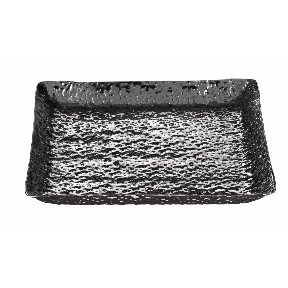 VASSOIO QUADRATO METALLO DIAMOND CM30X